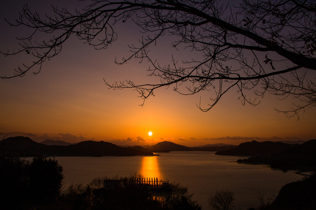 あの日の夕景