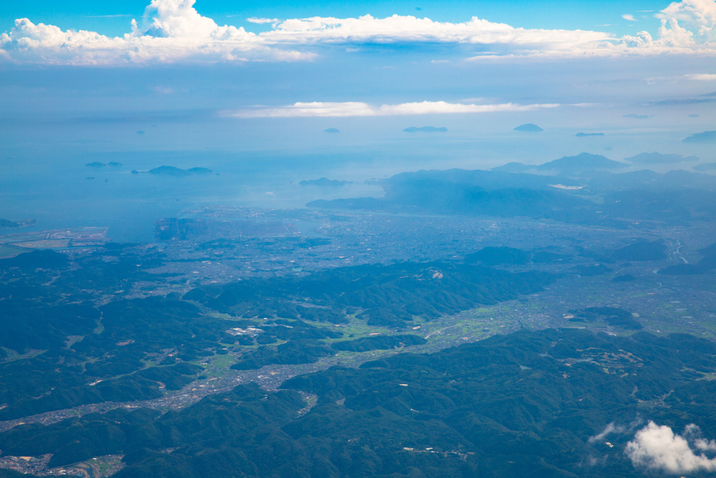 わが町を望む
