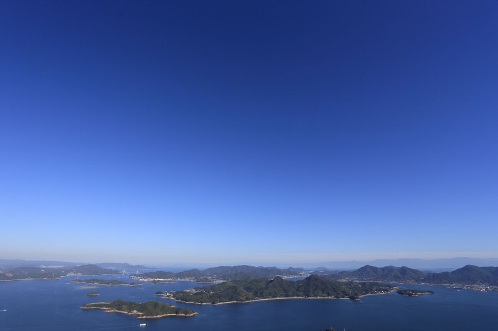 瀬戸内の秋晴れ