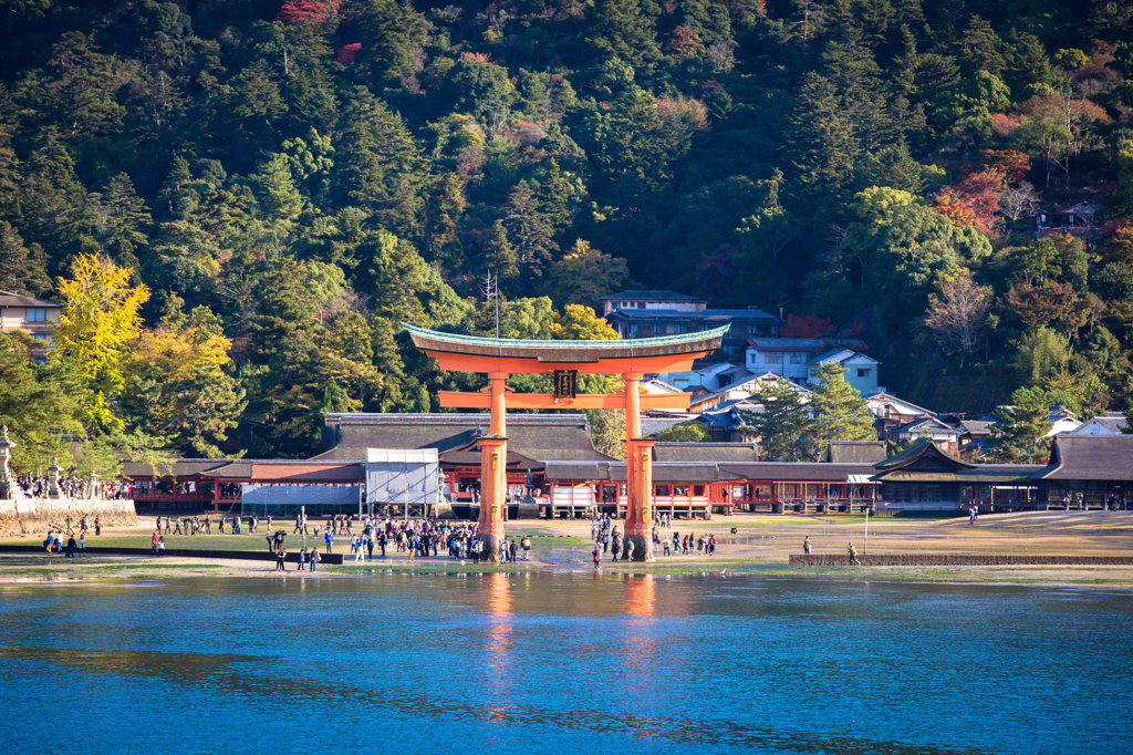 海からの厳島神社