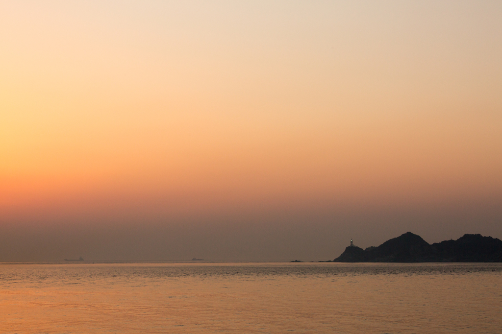 夕暮れ佐田岬