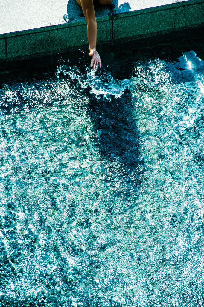 水遊び