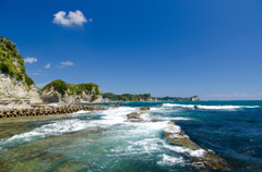 夏の海 上総興津