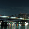 夜の鉄橋