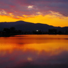 夕暮れ