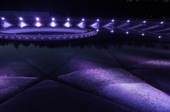 噴水イルミネーション