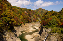 渇水で・・。