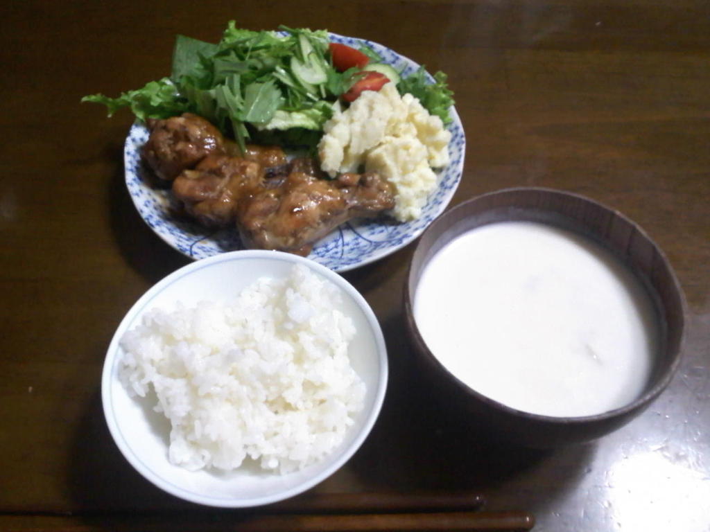 鶏肉の手羽元のバルサミコ煮込み