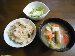 けんちん汁　即席漬け