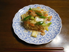 堅焼きそば