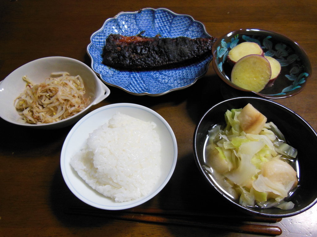 さつまいものレモン煮