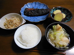 さつまいものレモン煮