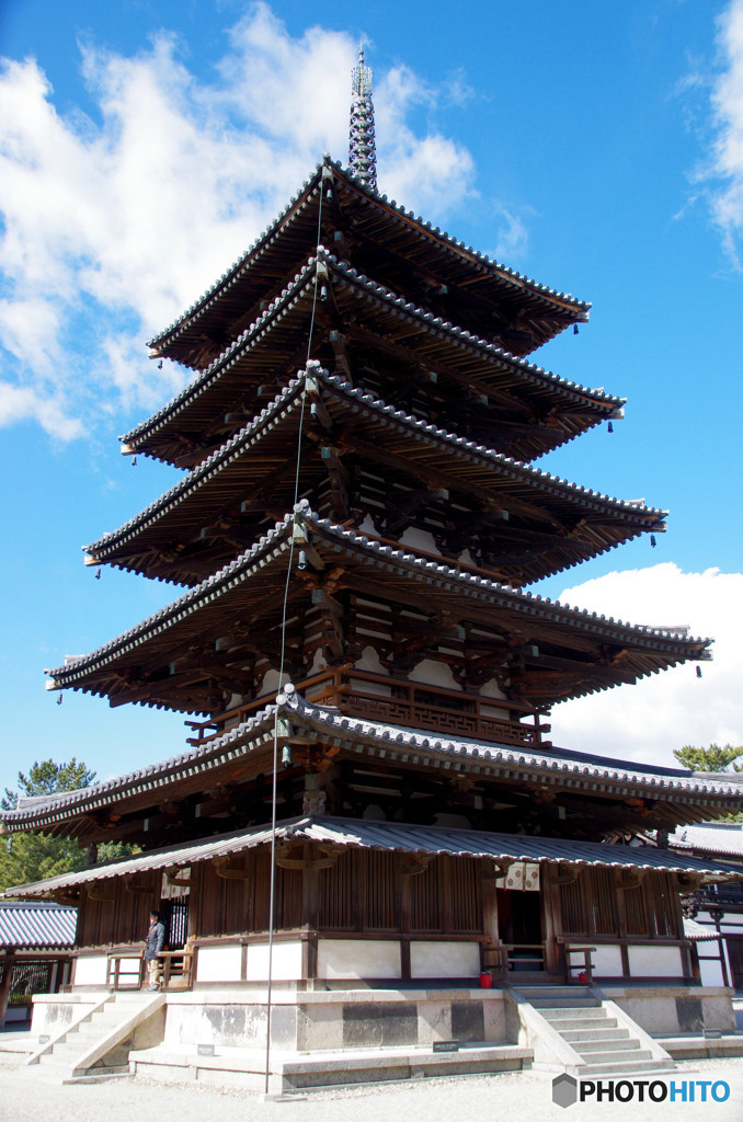 法隆寺　五重塔