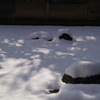 竜安寺　石庭　雪