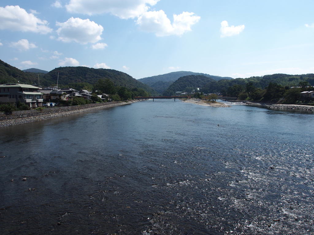 宇治川の流れ