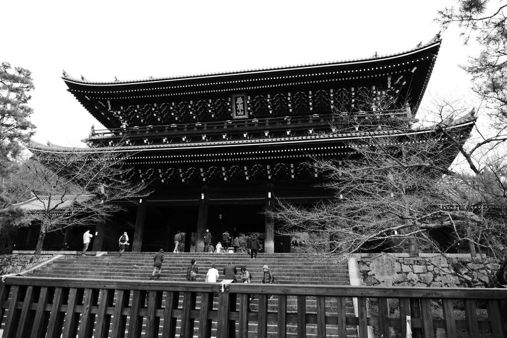 知恩院にて