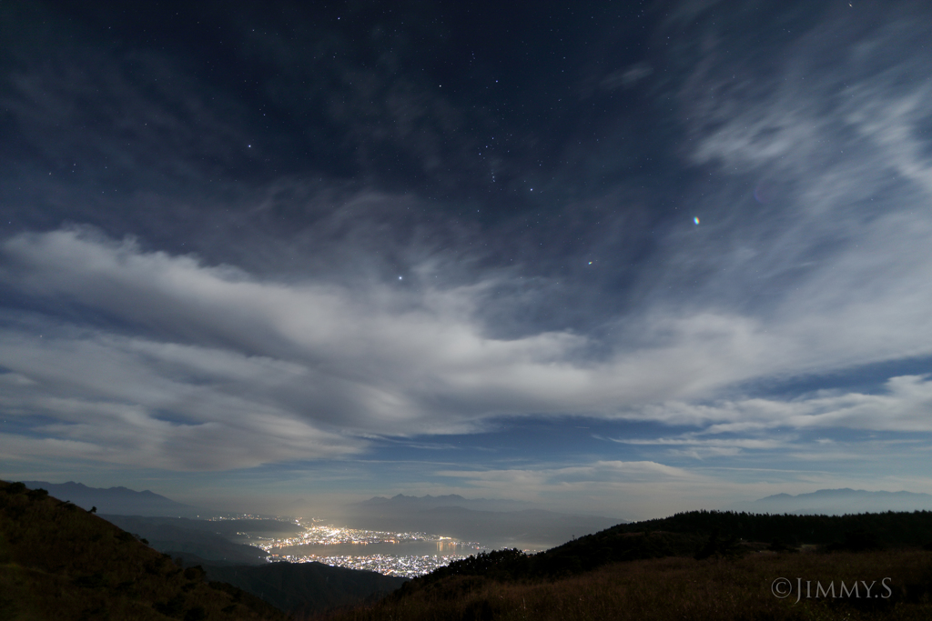 高ボッチ高原の夜空