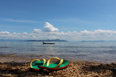 夏の琵琶湖