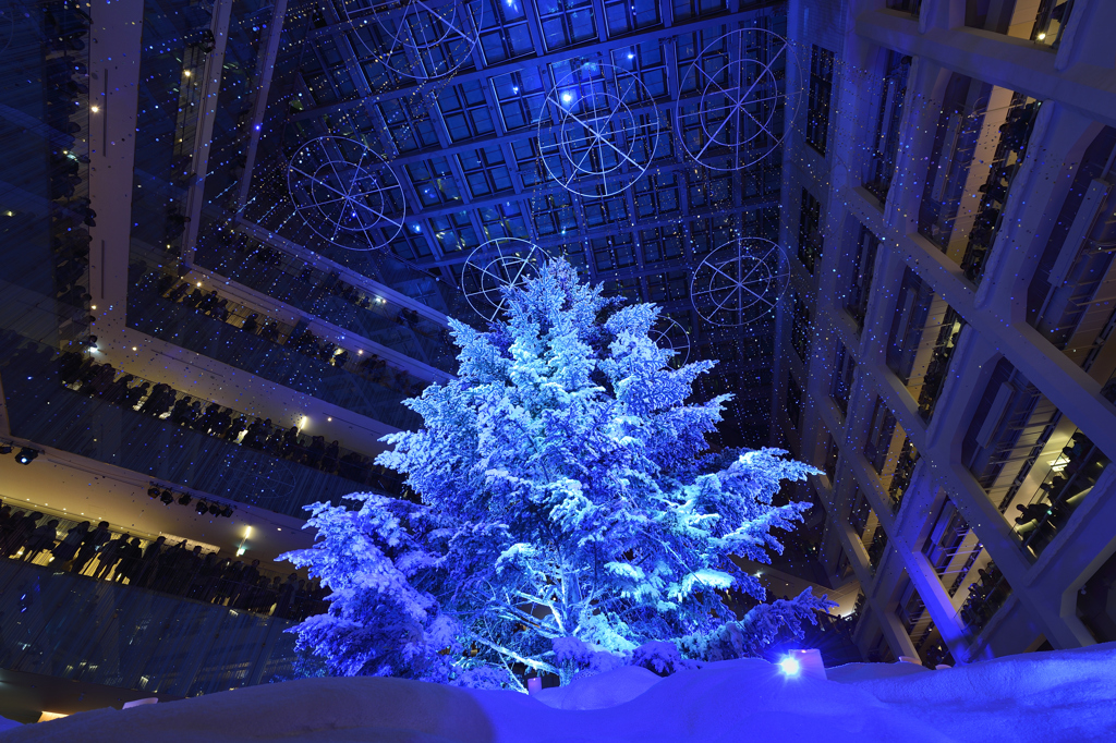 聖なる夜に舞い降る粉雪