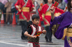 雨中ののパレード