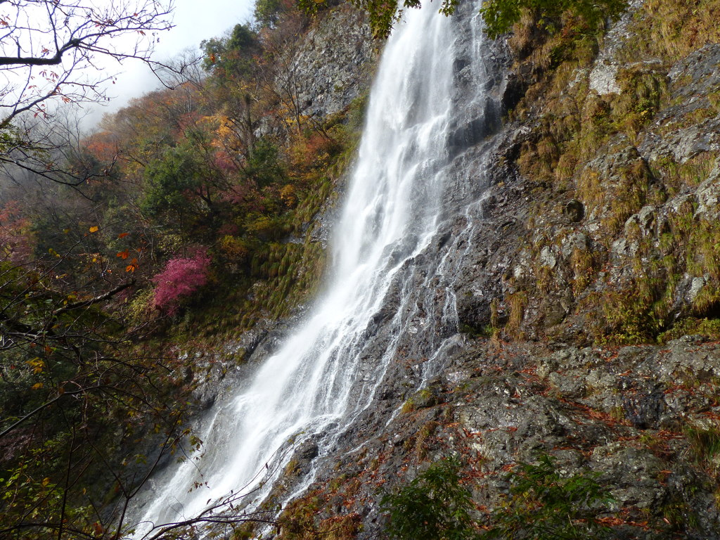 天滝の横顔