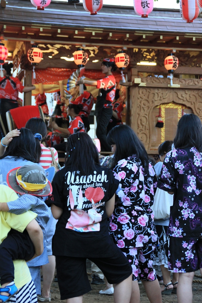 諏訪神社の夏祭り（４）