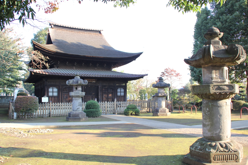 正福寺の夕暮れ