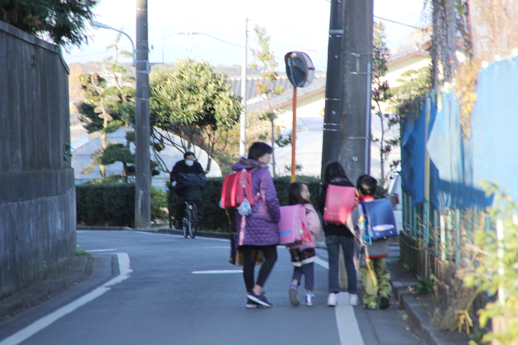 朝の登校