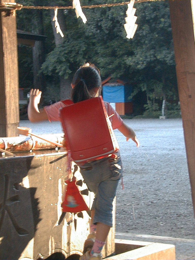 八坂神社にて（２）