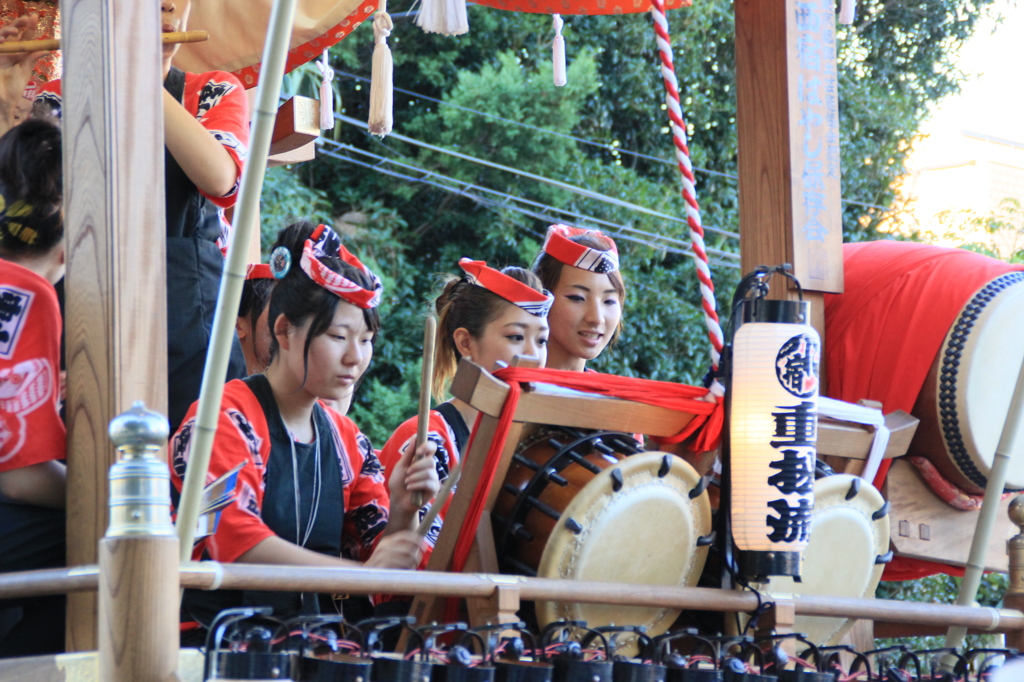 諏訪神社の夏祭り（１）