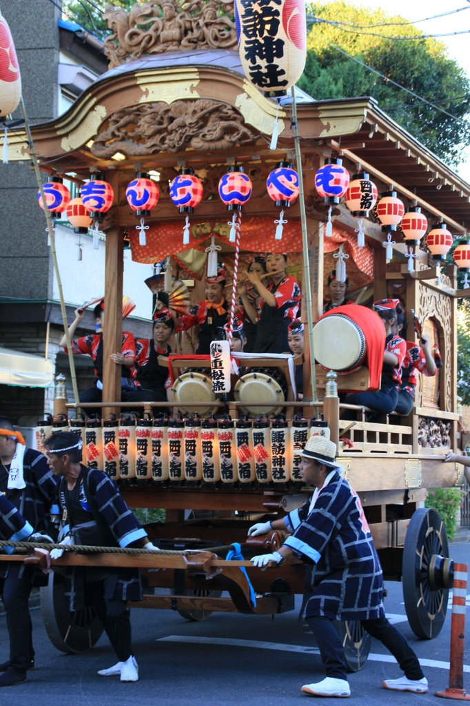 諏訪神社の夏祭り（２）