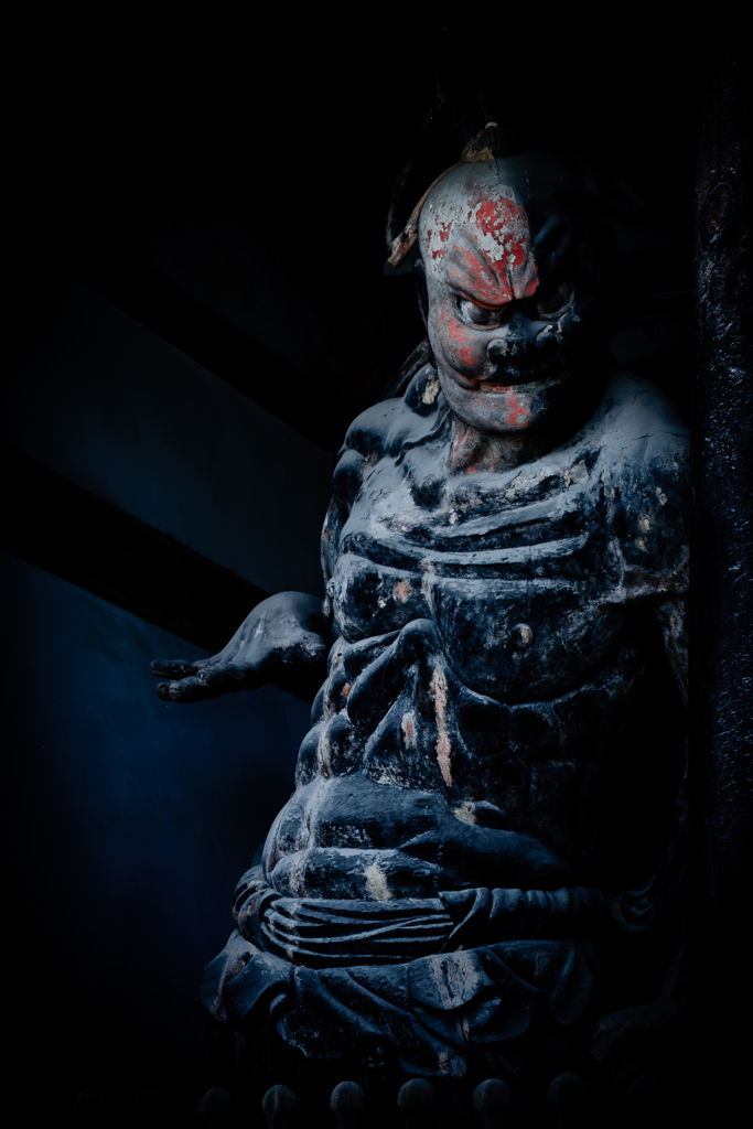 法隆寺中門金剛力士