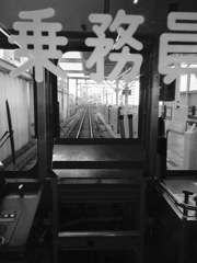 20170125 ターミナル駅後部車窓