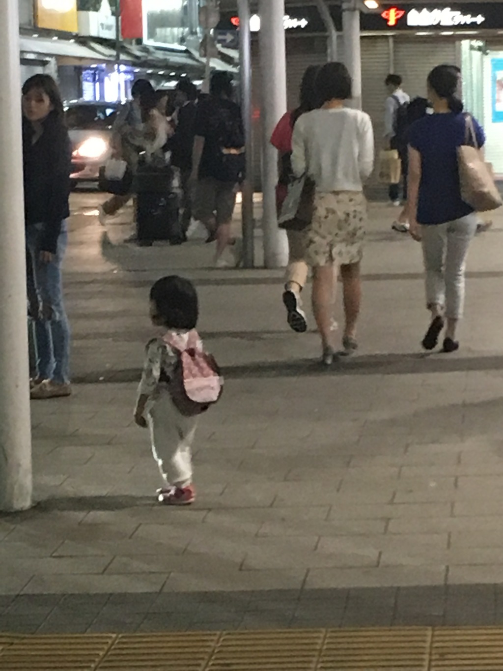 20161004おうちにかえるところ