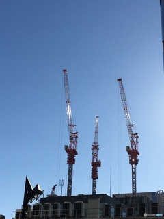 20161202朝のクレーン