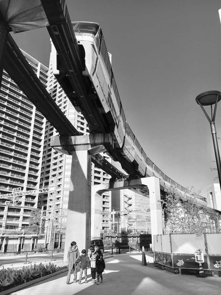 20161225モノレール高架