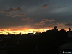 20160821夕焼け