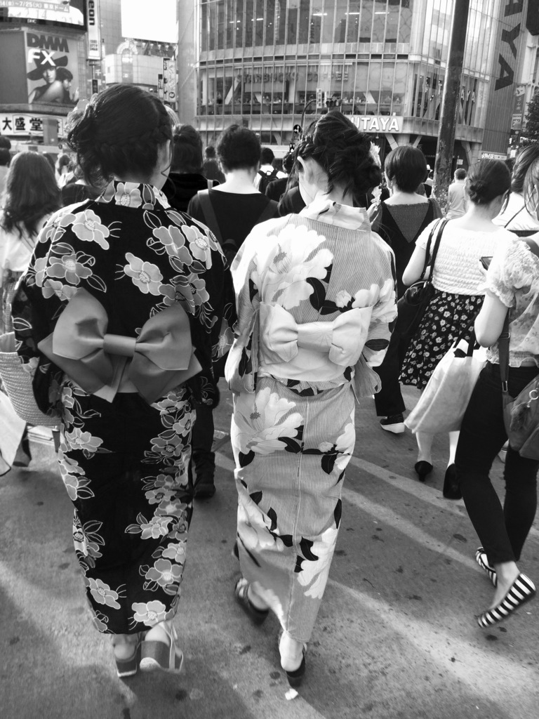 20170717 浴衣を着て渋谷スクランブルを歩こう！