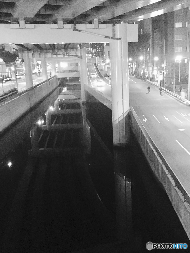 20161205車道を全力疾走