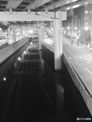 20161205車道を全力疾走