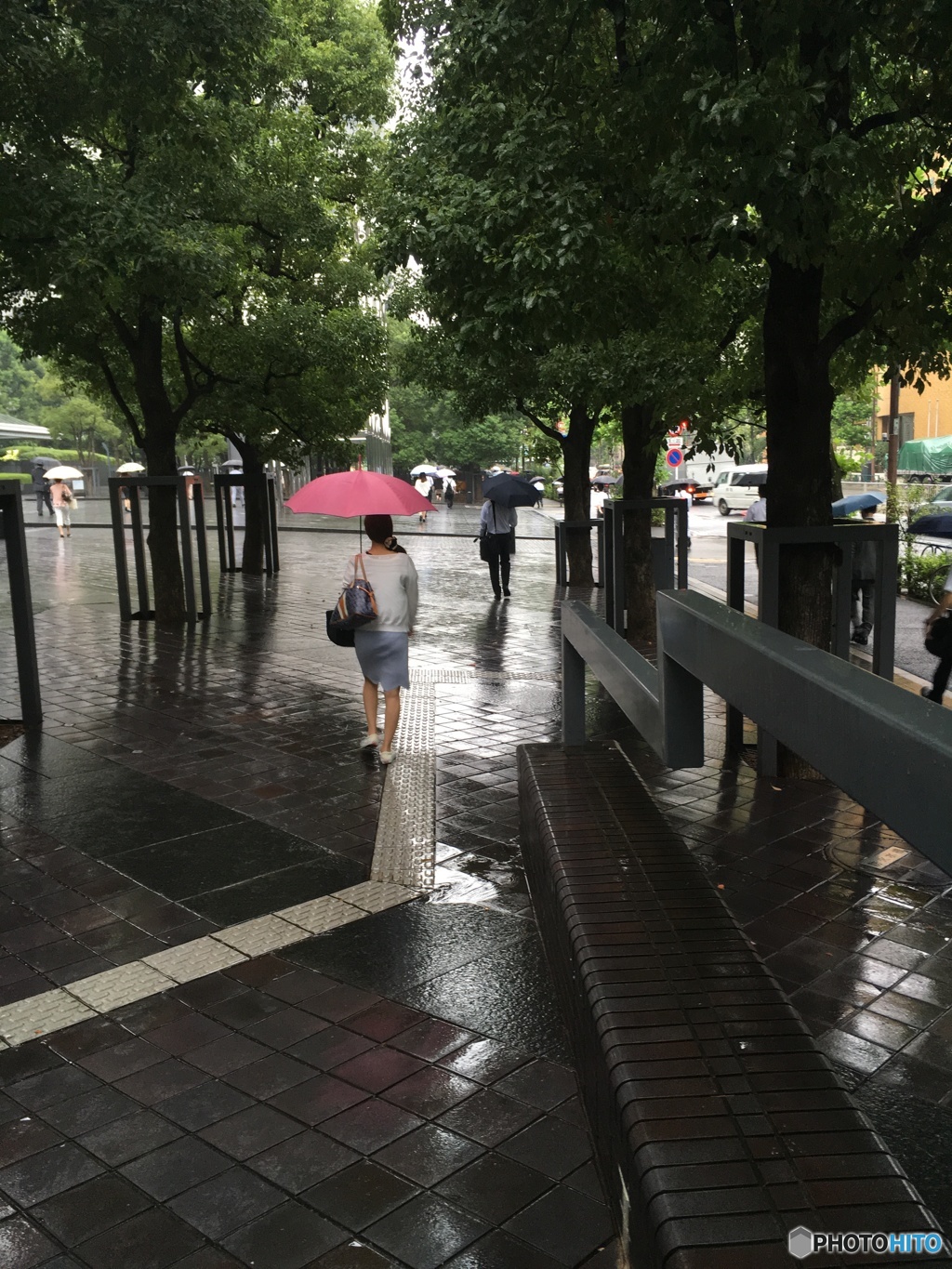 20160913出社、秋雨の中