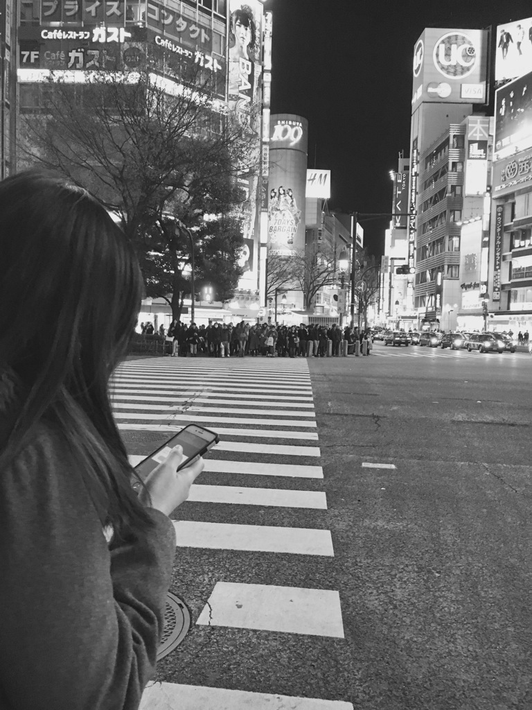 20170104渋谷スクランブル交差点