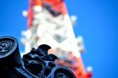 獅子と東京タワー