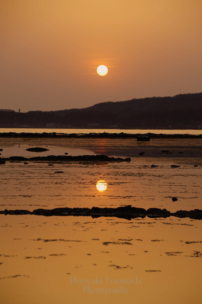burning sunset...