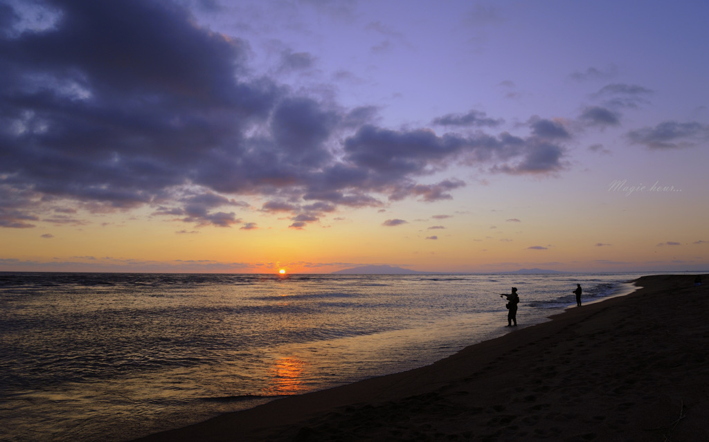 Magic hour...