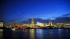 Yokohama night view...