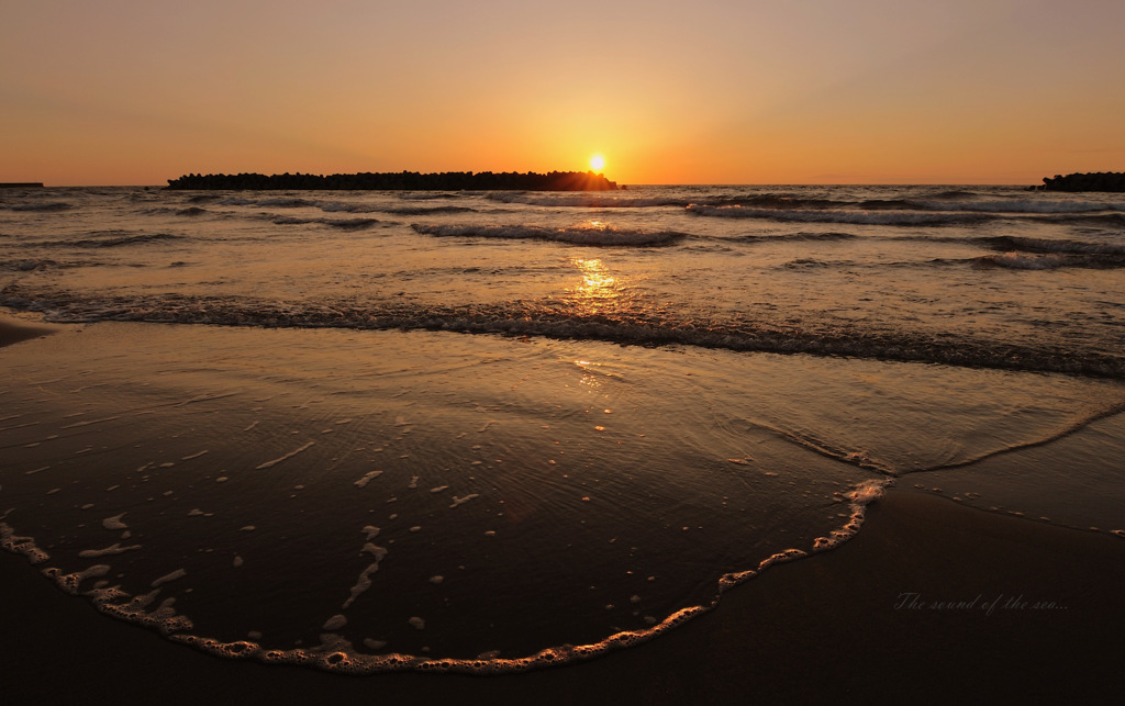 The sound of the sea...