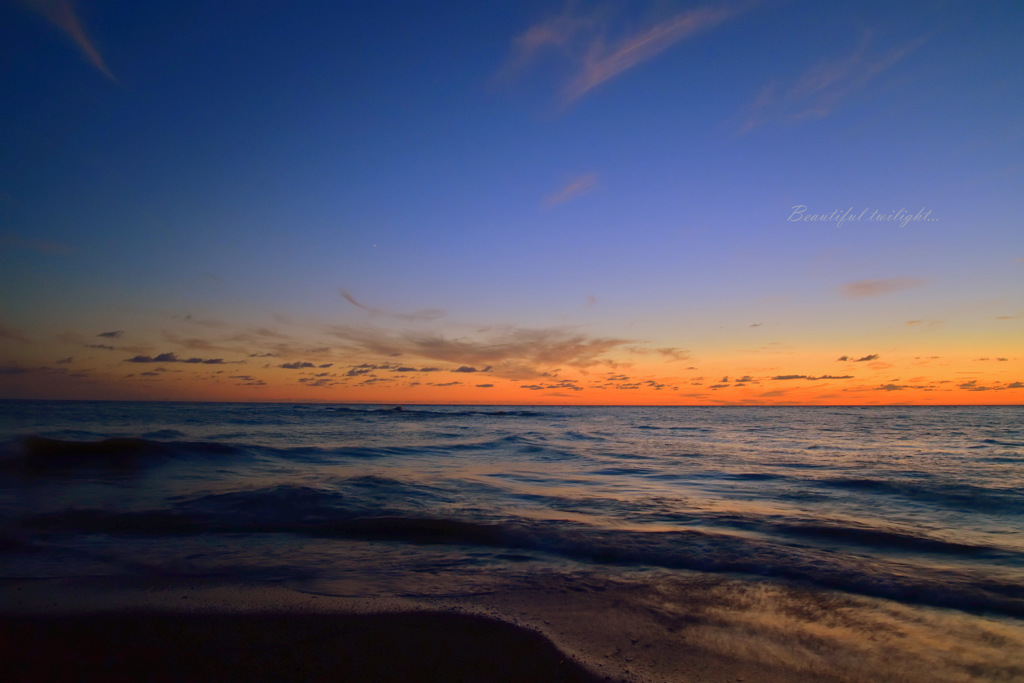 Beautiful twilight...