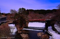 The spring source of a river