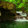 Healing waterfall...